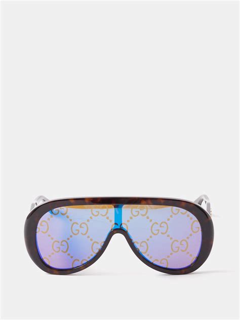 gucci aviator sunglasses mens|gucci oversized acetate aviator sunglasses.